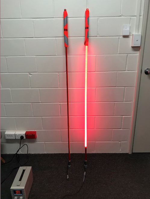 LED Ultra Whip - Rød