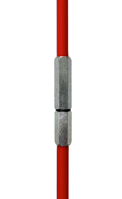 2 Piece Pole - Red
