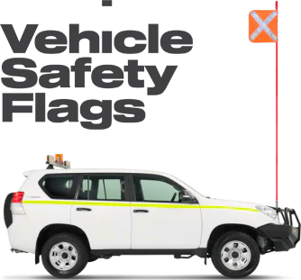 Vehicle Safety Flags North America | LED Aerials for Mining Vehicles